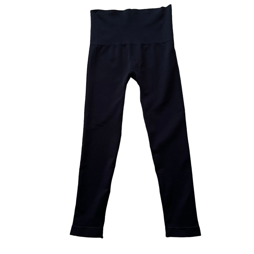 Nordstrom Black High Waisted Cropped Leggings L